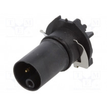 M12K-05PMMP-EE0001; Socket; M12; PIN: 5; male; K; on PCBs; SMT; 630V; 12A; AMPHENOL