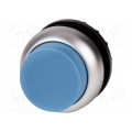 M22-DRH-B; Switch: push-button; Stabl.pos: 2; 22mm; blue; Illumin: none; IP67; EATON ELECTRIC