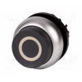 M22-DRH-S-X0; Switch: push-button; Stabl.pos: 2; 22mm; black; Illumin: none; IP67; EATON ELECTRIC