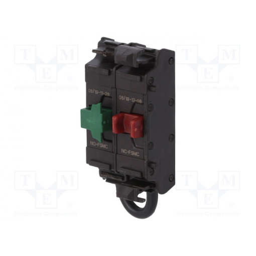 M22-FK01SMC10; Contact block; 22mm; RMQ-Titan; -25÷70°C; front fixing; EATON ELECTRIC
