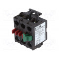 M22-KC02SMC10; Contact block; 22mm; RMQ-Titan; -25÷70°C; for back plate; EATON ELECTRIC