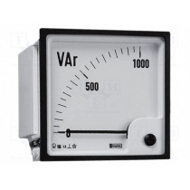 400V L-L, 4000/5A-0-2,5 MVAR; Meter: mounting; on panel; analogue; 0÷2.5VAR; 96x96mm; 50÷60Hz; CROMPTON - TE CONNECTIVITY