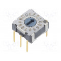 MADR-16; Encoding switch; HEX/BCD; Pos: 16; THT; Rcont max: 80mΩ; SUNGMUN ELECTRONICS CO., LTD. MADR-16; Encoding switch; HEX/BCD; Pos: 16; THT; Rcont max: 80mΩ; SUNGMUN ELECTRONICS CO., LTD.