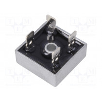 MB1510; Single-phase bridge rectifier; Urmax: 1000V; If: 15A; Ifsm: 300A; DC COMPONENTS