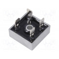 MB152; Single-phase bridge rectifier; Urmax: 200V; If: 15A; Ifsm: 300A; DC COMPONENTS