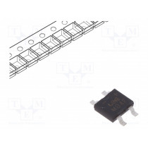 MB4F; Single-phase bridge rectifier; Urmax: 400V; If: 0.5A; Ifsm: 35A; LUGUANG ELECTRONIC