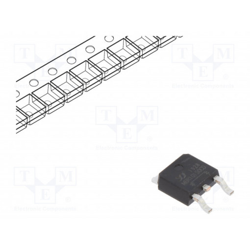 MBR10150CD; Diode: Schottky rectifying; SMD; 150V; 10A; TO252; YANGJIE TECHNOLOGY