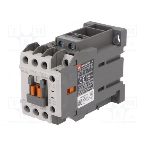 MC-9B 24VDC 1A1B; Contactor: 3-pole; NO x3; Auxiliary contacts: NO + NC; 24VDC; 9A; LS INDUSTRIAL SYSTEMS