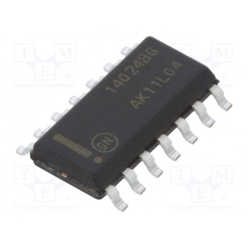 MC14024BDG; IC: digital; 7bit,binary counter; Channels: 1; SMD; SO14; 3÷18VDC; ON SEMICONDUCTOR