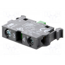 1SFA611610R1001; Contact block; 22mm; front fixing; Contacts: NO; ABB