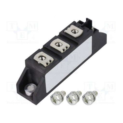 MCC56-14IO1B; Module: thyristor; double series; 1.4kV; 60A; TO240AA; Ufmax: 1.62V; IXYS MCC56-14IO1B; Module: thyristor; double series; 1.4kV; 60A; TO240AA; Ufmax: 1.62V; IXYS