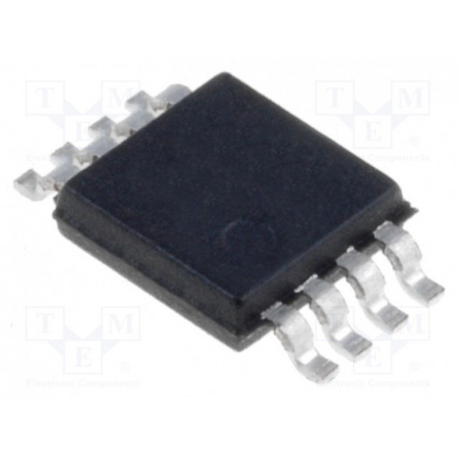 MCP4542-103E/MS; Integrated circuit: rheostat; 10kΩ; I2C; 8bit; MSOP8; SMD; MICROCHIP TECHNOLOGY