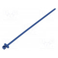 111-01976; RFID cable tie; L: 200mm; W: 4.6mm; polyamide; 225N; blue; Ømax: 50mm; HELLERMANNTYTON