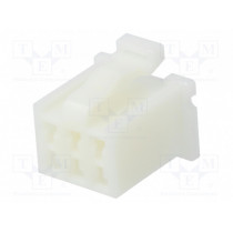 MDF6-6DS-3.5C; Connector: wire-board; MDF6; plug; female; w/o contacts; PIN: 6; HIROSE