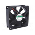 MEC0381V3-000U-A99; Fan: DC; axial; 12VDC; 120x120x38mm; 158m3/h; 37dBA; Vapo; Len: 300mm; SUNON
