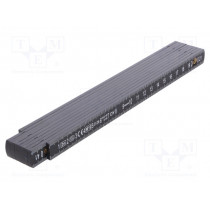 2012; Folding ruler; L: 2m; Colour: black; MEDID 2012; Folding ruler; L: 2m; Colour: black; MEDID
