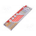 BN1021C UN ROZ; Hot melt glue; Ø: 11mm; pink; L: 200mm; Bonding: 15÷20s; 5pcs.; MEGATEC