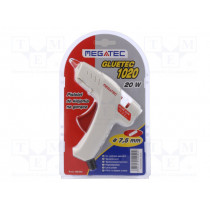 MG1020; Hot melt glue gun; Ø: 7mm; 230VAC; 20W; Effic: 6g/min; max.165°C; MEGATEC