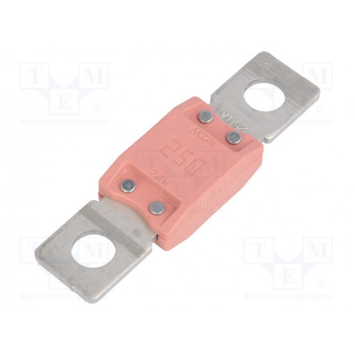 MEGAVAL 250A; Fuse: fuse; 250A; 32V; automotive; 68,6mm; MTA MEGAVAL 250A; Fuse: fuse; 250A; 32V; automotive; 68,6mm; MTA