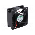MF60251V3-1000U-A99; Fan: DC; axial; 12VDC; 60x60x25mm; 27.18m3/h; 16.7dBA; Vapo; 3100rpm; SUNON