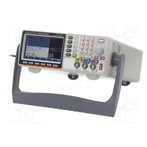 MFG-2230M; Generator: arbitrary, function; 1uHz÷30MHz; LCD 4,3 MFG-2230M; Generator: arbitrary, function; 1uHz÷30MHz; LCD 4,3