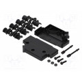 MHD45PPK37-K; Enclosure: for D-Sub connectors; D-Sub 37pin,D-Sub HD 62pin; MH CONNECTORS MHD45PPK37-K; Enclosure: for D-Sub connectors; D-Sub 37pin,D-Sub HD 62pin; MH CONNECTORS