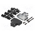 MHD45ZK15-BK-K; Enclosure: for D-Sub connectors; D-Sub 15pin,D-Sub HD 26pin; MH CONNECTORS MHD45ZK15-BK-K; Enclosure: for D-Sub connectors; D-Sub 15pin,D-Sub HD 26pin; MH CONNECTORS