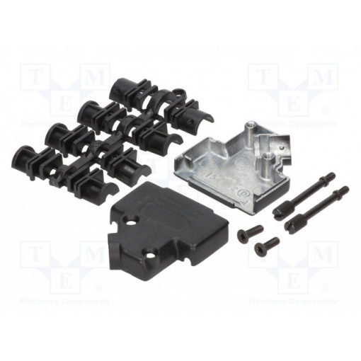 MHD45ZK15-BK-K; Enclosure: for D-Sub connectors; D-Sub 15pin,D-Sub HD 26pin; MH CONNECTORS