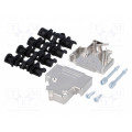 MHD45ZK15-K; Enclosure: for D-Sub connectors; D-Sub 15pin,D-Sub HD 26pin; MH CONNECTORS MHD45ZK15-K; Enclosure: for D-Sub connectors; D-Sub 15pin,D-Sub HD 26pin; MH CONNECTORS