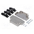 MHD45ZK37-K; Enclosure: for D-Sub connectors; D-Sub 37pin,D-Sub HD 62pin; MH CONNECTORS MHD45ZK37-K; Enclosure: for D-Sub connectors; D-Sub 37pin,D-Sub HD 62pin; MH CONNECTORS