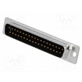 MHDB37SP; D-Sub; PIN: 37; plug; male; for cable; soldering; MH CONNECTORS