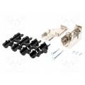 MHDCMR09-RA-K; Enclosure: for D-Sub connectors; D-Sub 9pin,D-Sub HD 15pin; MH CONNECTORS MHDCMR09-RA-K; Enclosure: for D-Sub connectors; D-Sub 9pin,D-Sub HD 15pin; MH CONNECTORS