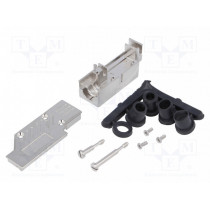 MHDCMR15-ULP; Enclosure: for D-Sub connectors; D-Sub 15pin,D-Sub HD 26pin; MH CONNECTORS