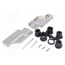 MHDCMR37-ULP; Enclosure: for D-Sub connectors; D-Sub 37pin,D-Sub HD 62pin; MH CONNECTORS