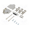 L17MHDM15+L77HDA26S; D-Sub HD; PIN: 26; female; straight; soldering; for cable; UNC4-40; AMPHENOL L17MHDM15+L77HDA26S; D-Sub HD; PIN: 26; female; straight; soldering; for cable; UNC4-40; AMPHENOL