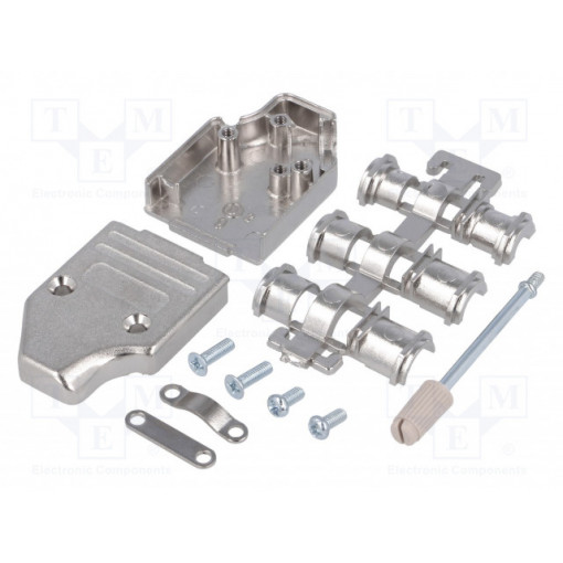 MHDM35-9-K; Enclosure: for D-Sub connectors; D-Sub 9pin,D-Sub HD 15pin; MH CONNECTORS