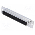 MHDM37SS; D-Sub; PIN: 37; plug; female; for cable; soldering; MH CONNECTORS MHDM37SS; D-Sub; PIN: 37; plug; female; for cable; soldering; MH CONNECTORS