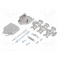 MHDM9-K; Enclosure: for D-Sub connectors; D-Sub 9pin,D-Sub HD 15pin; MH CONNECTORS MHDM9-K; Enclosure: for D-Sub connectors; D-Sub 9pin,D-Sub HD 15pin; MH CONNECTORS