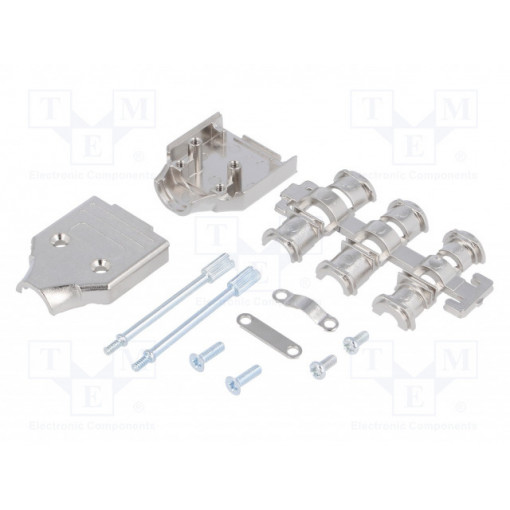 MHDM9-K; Enclosure: for D-Sub connectors; D-Sub 9pin,D-Sub HD 15pin; MH CONNECTORS