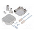 MHDPPK-M-9-K; Enclosure: for D-Sub connectors; D-Sub 9pin,D-Sub HD 15pin; MH CONNECTORS MHDPPK-M-9-K; Enclosure: for D-Sub connectors; D-Sub 9pin,D-Sub HD 15pin; MH CONNECTORS