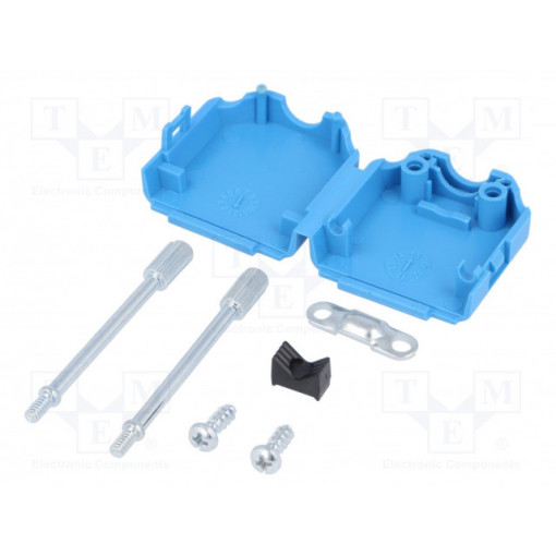 MHDPPK9-B-K; Enclosure: for D-Sub connectors; D-Sub 9pin,D-Sub HD 15pin; MH CONNECTORS