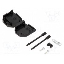 MHDPPK9-K; Enclosure: for D-Sub connectors; D-Sub 9pin,D-Sub HD 15pin; MH CONNECTORS