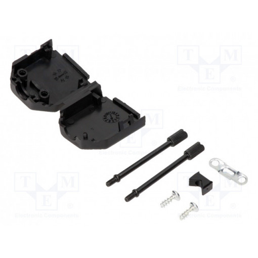 MHDPPK9-K; Enclosure: for D-Sub connectors; D-Sub 9pin,D-Sub HD 15pin; MH CONNECTORS