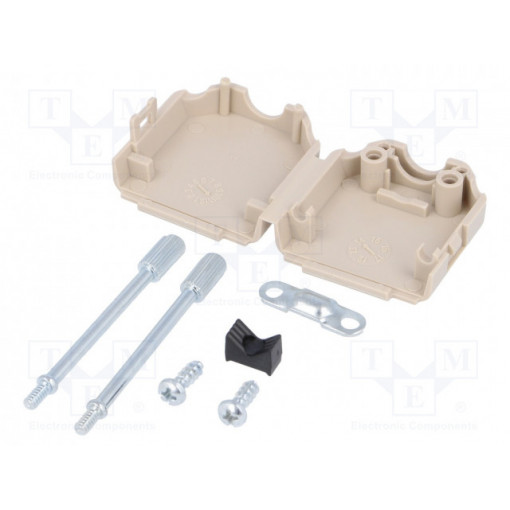 MHDPPK9-LG-K; Enclosure: for D-Sub connectors; D-Sub 9pin,D-Sub HD 15pin; MH CONNECTORS