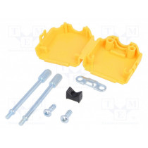 MHDPPK9-Y-K; Enclosure: for D-Sub connectors; D-Sub 9pin,D-Sub HD 15pin; MH CONNECTORS