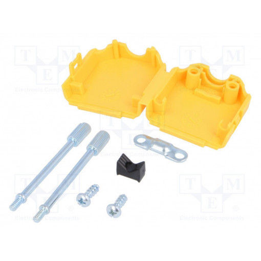 MHDPPK9-Y-K; Enclosure: for D-Sub connectors; D-Sub 9pin,D-Sub HD 15pin; MH CONNECTORS