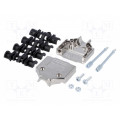 MHDTPK15-K; Enclosure: for D-Sub connectors; D-Sub 15pin,D-Sub HD 26pin; MH CONNECTORS MHDTPK15-K; Enclosure: for D-Sub connectors; D-Sub 15pin,D-Sub HD 26pin; MH CONNECTORS