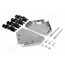 MHDTPK37-K; Enclosure: for D-Sub connectors; D-Sub 37pin,D-Sub HD 62pin; MH CONNECTORS