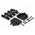 MHDTPPK15-K; Enclosure: for D-Sub connectors; straight; shielded; UNC4-40; MH CONNECTORS MHDTPPK15-K; Enclosure: for D-Sub connectors; straight; shielded; UNC4-40; MH CONNECTORS