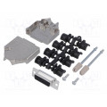 MHDTZK15-DB15S-K; D-Sub; PIN: 15; plug; female; straight; soldering; for cable; MH CONNECTORS MHDTZK15-DB15S-K; D-Sub; PIN: 15; plug; female; straight; soldering; for cable; MH CONNECTORS